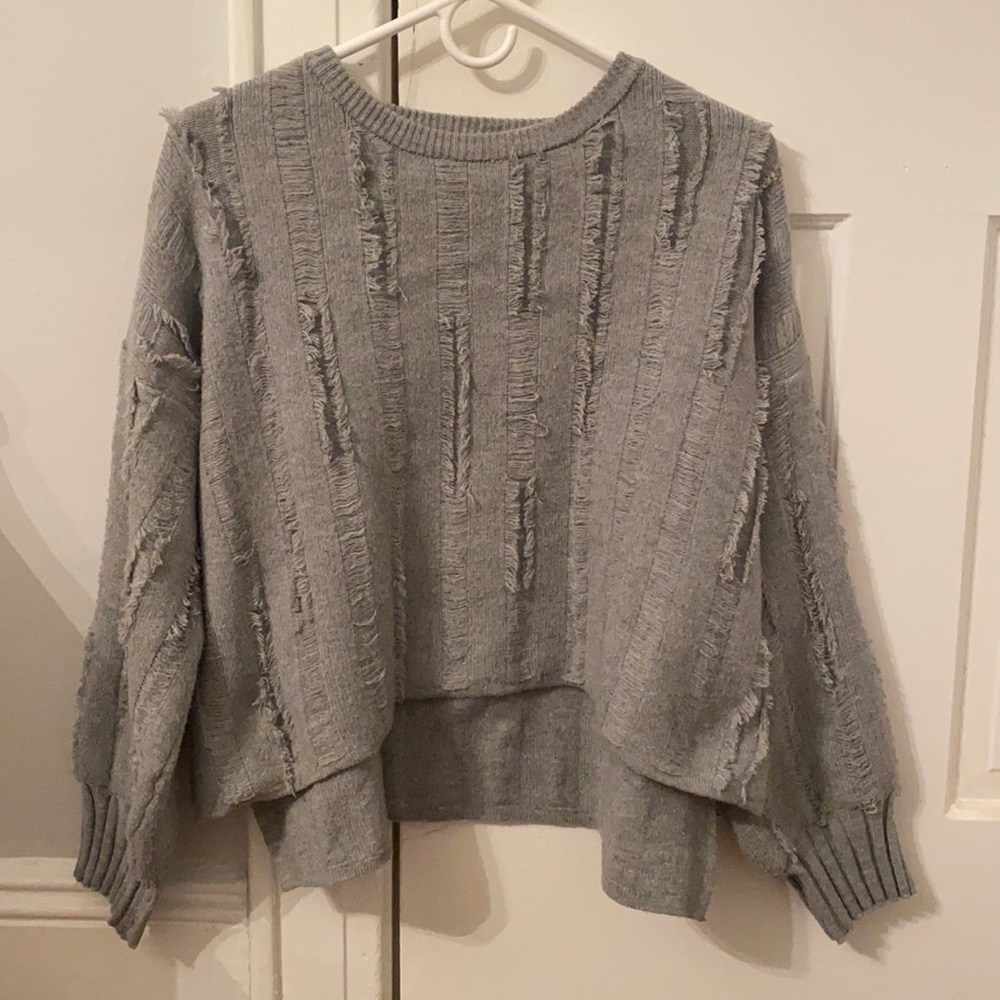 Lumière grey sweater size small